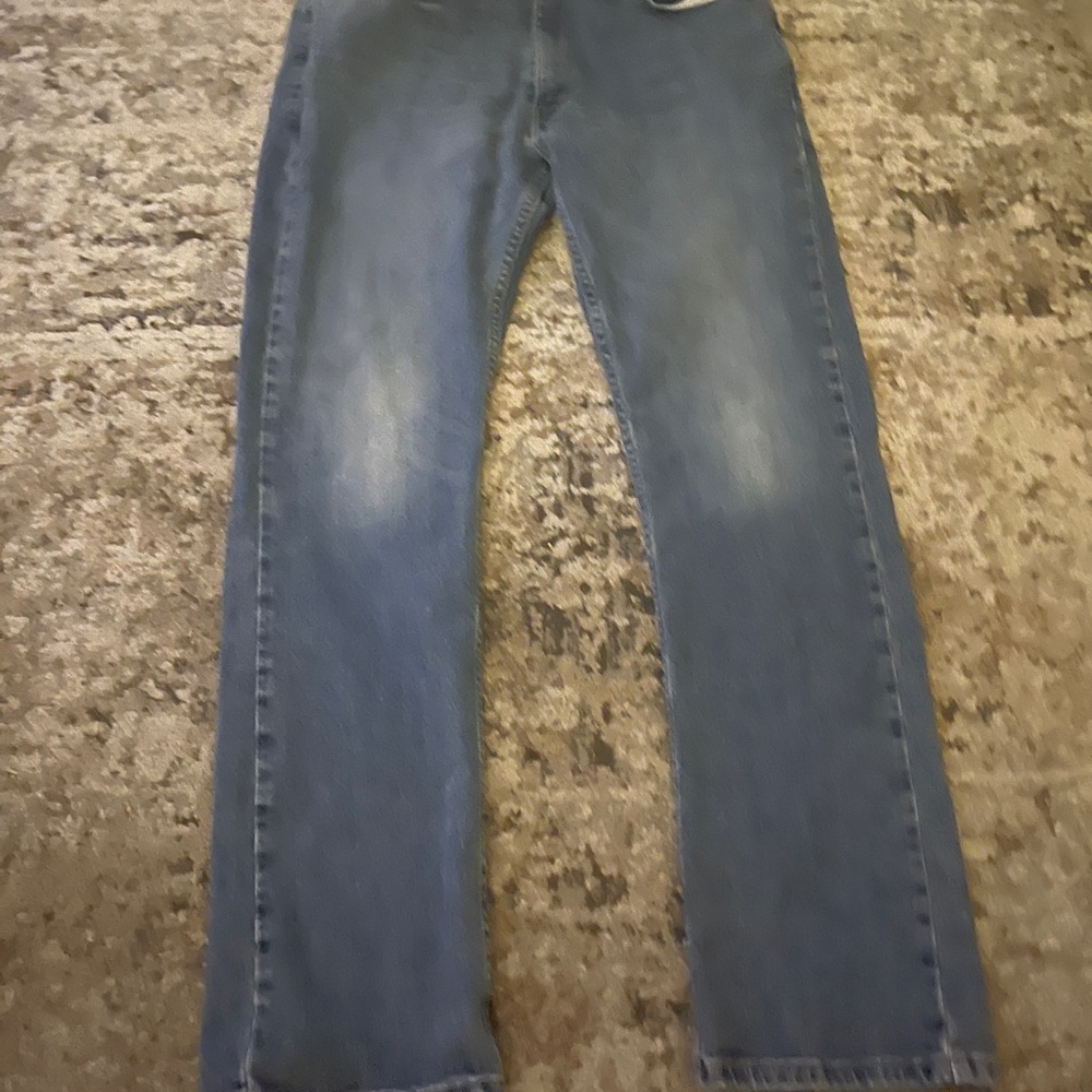 Levi's Blue Straight Jeans Classic Denim Style